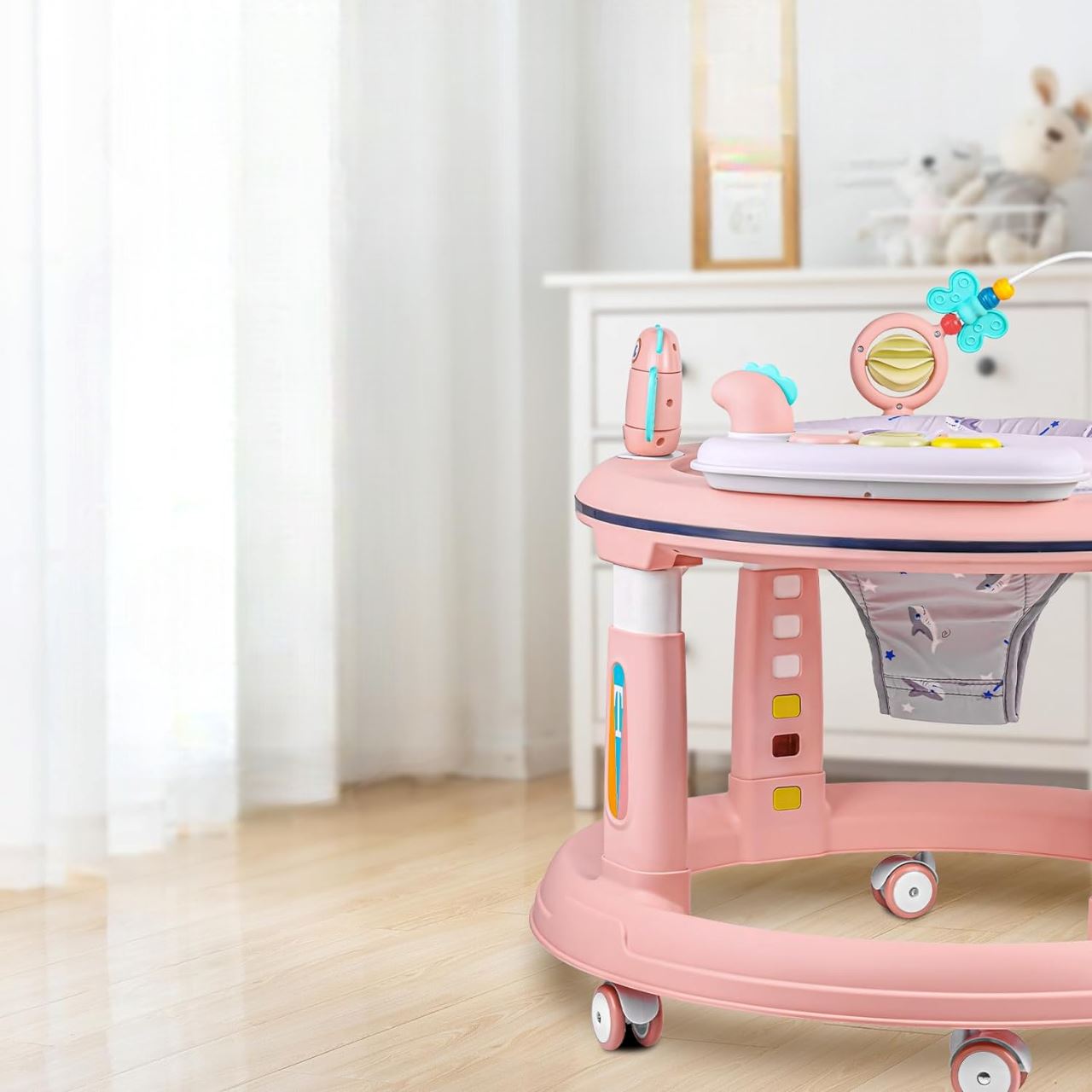 TrotteurBabyMove™ - Rose - bebe actif