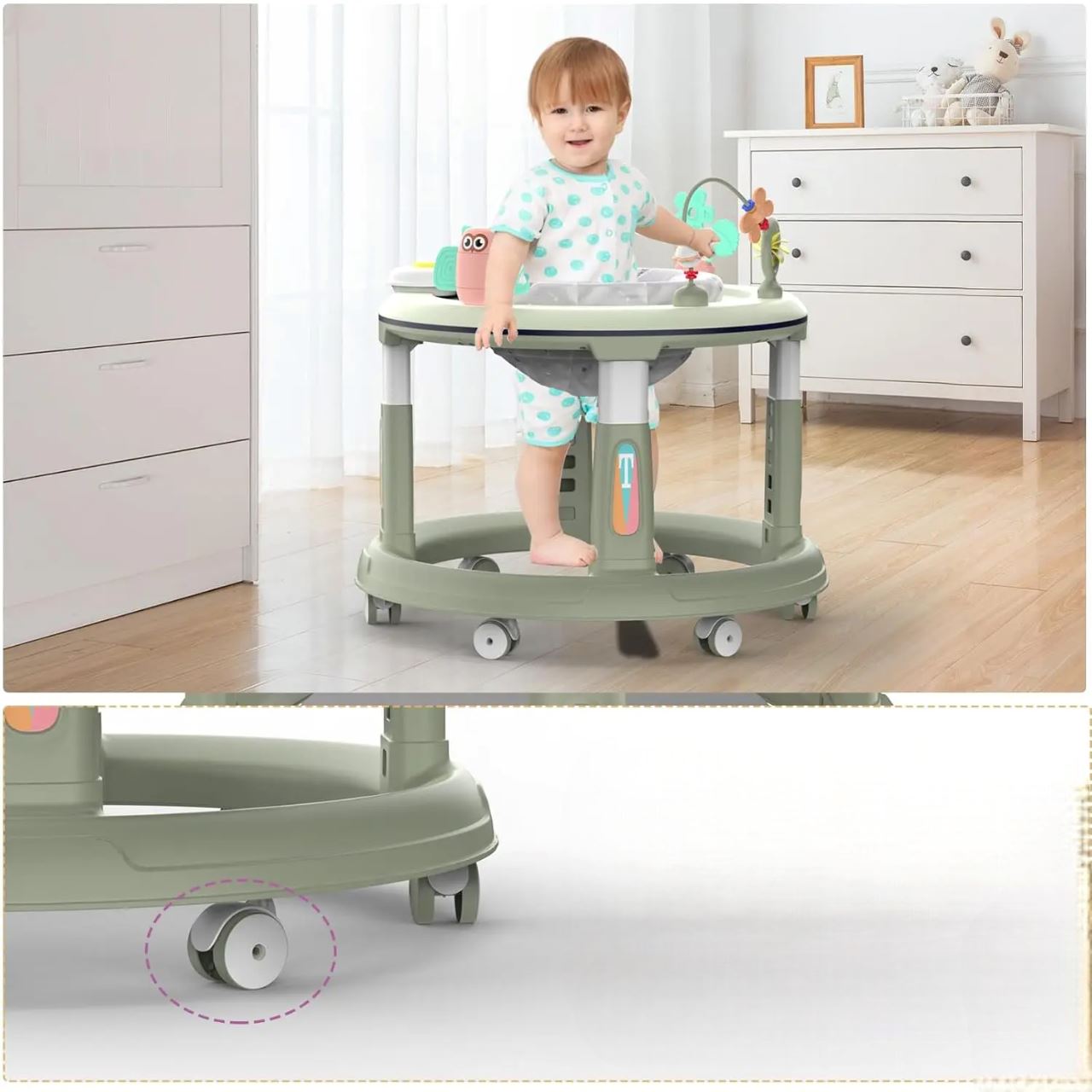 TrotteurBabyMove™ - Vert - bebe actif